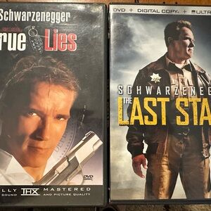 arnold schwarzenegger Action 2 Movies Bundle